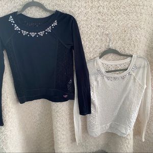 FREE WITH PURCHASE Hollister Long-Sleeve Bundle